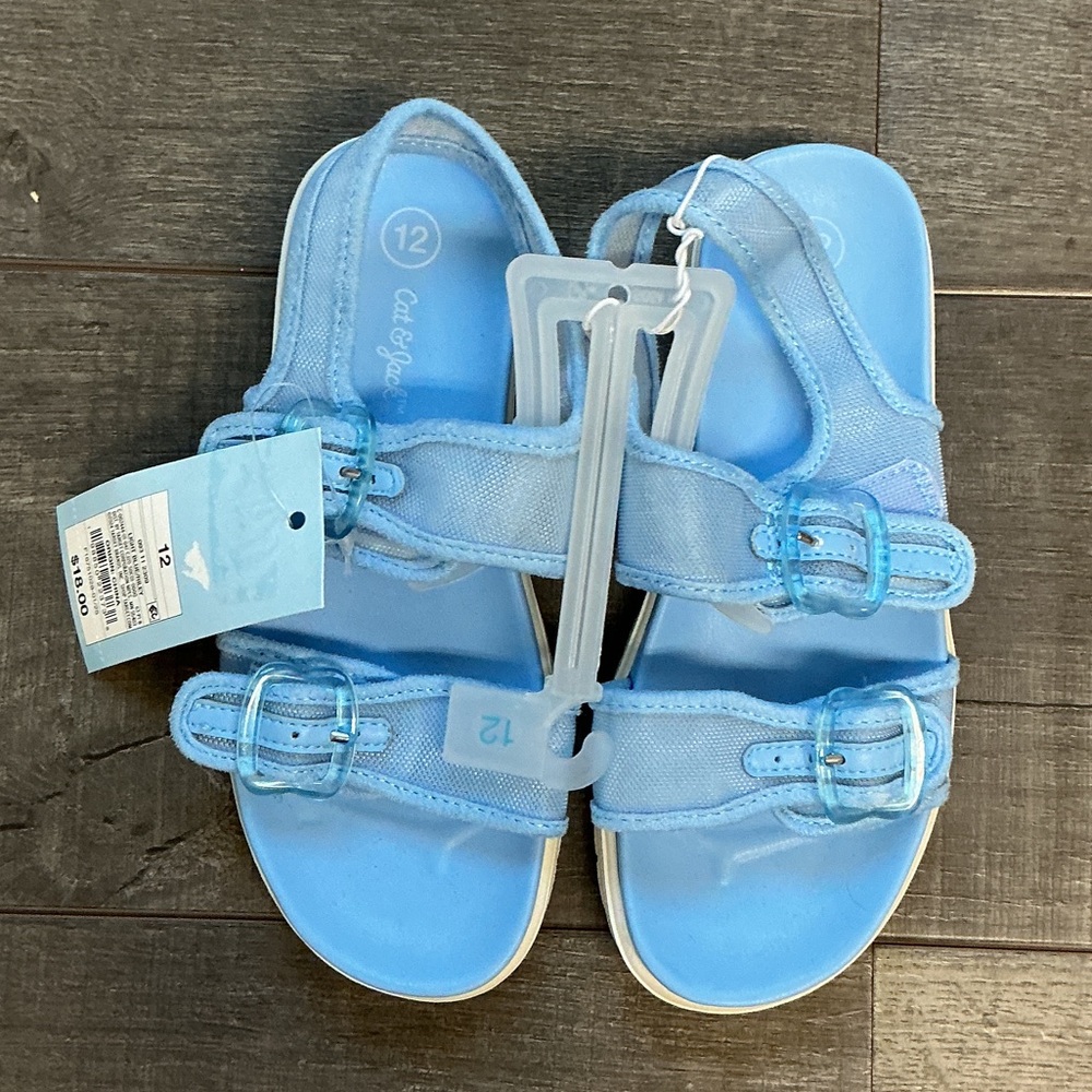 Cat & Jack Kids Light Blue Sandals